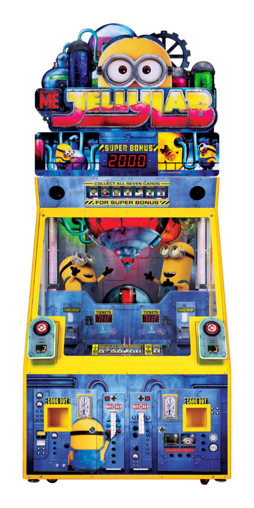 ﻿Despicable Me Jelly Lab Arcade Game Andamiro USA