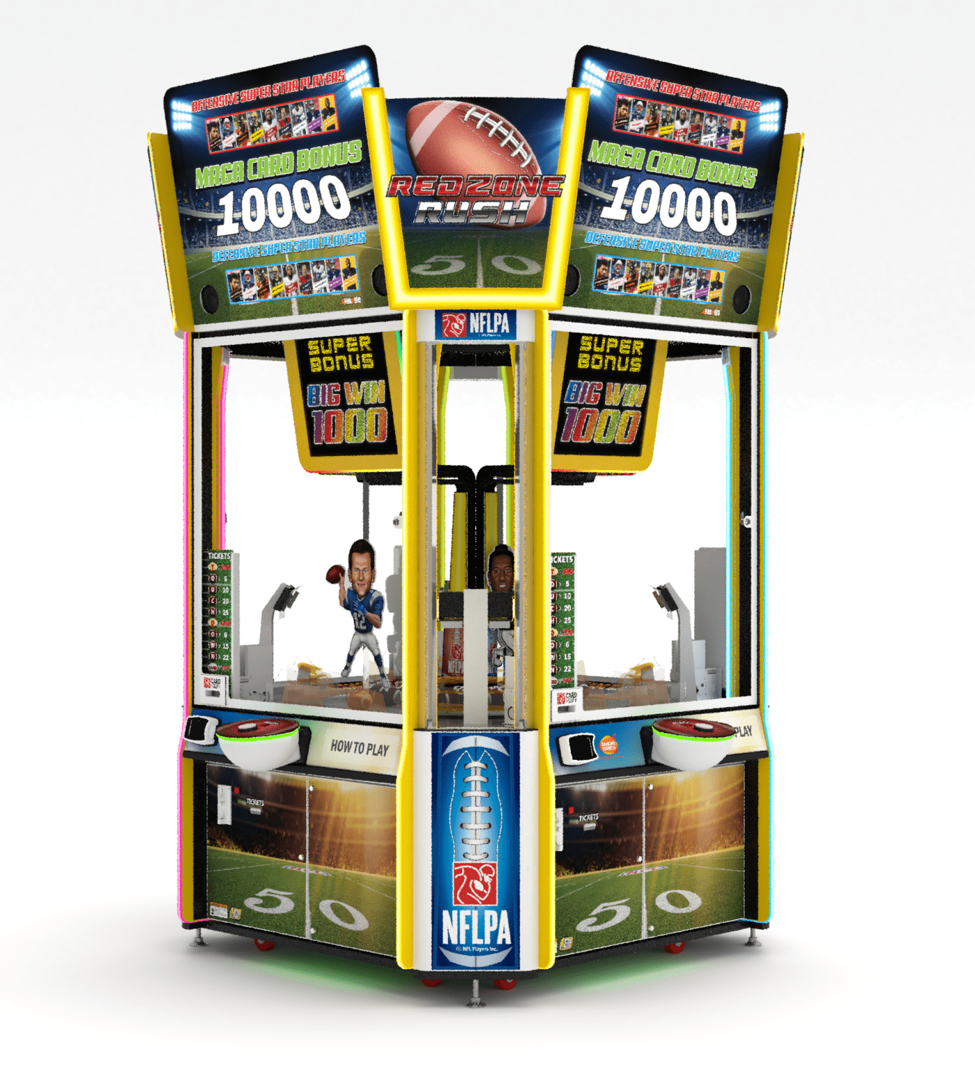NFLPA Red Zone Rush Arcade Game Andamiro USA
