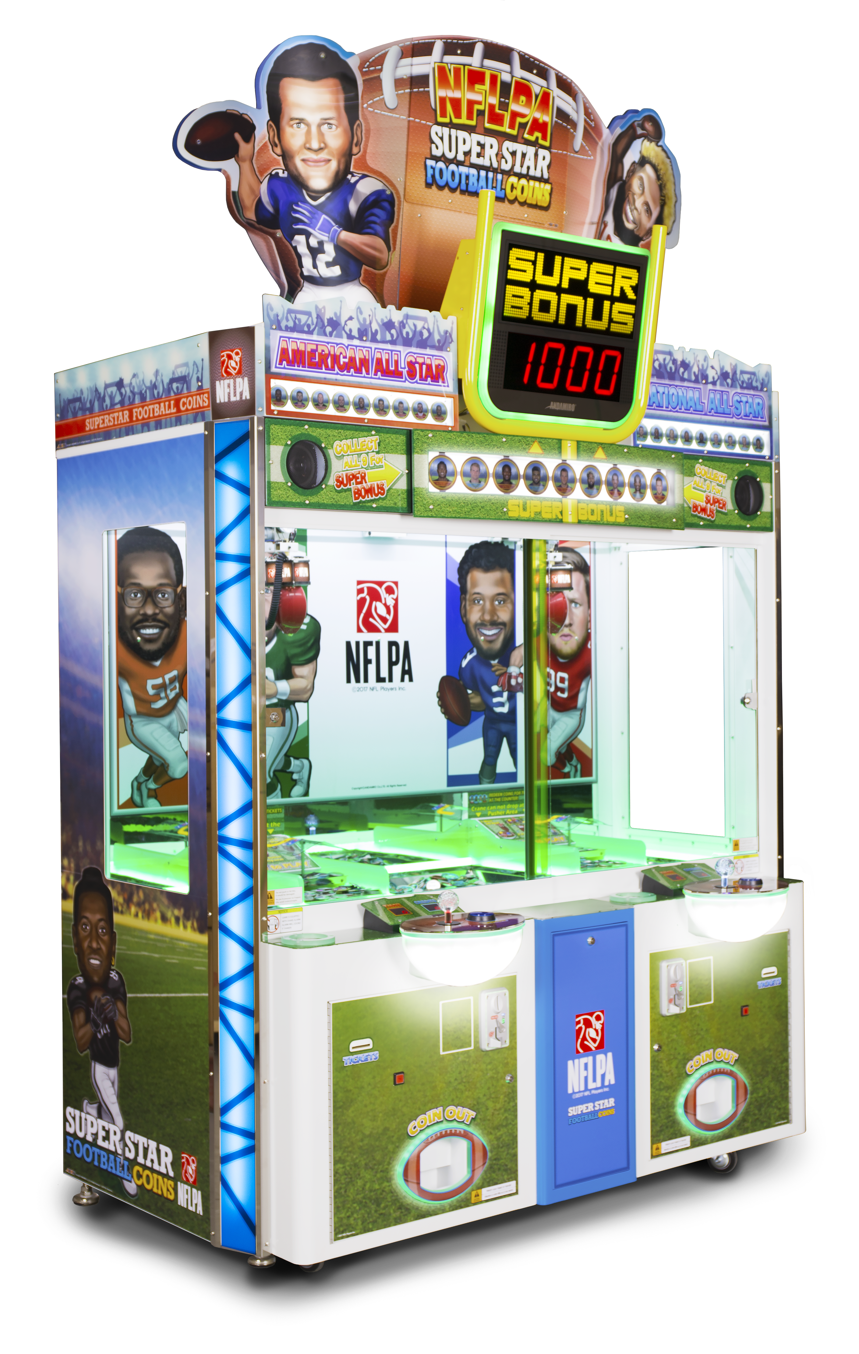 Nflpa Superstar fooball coins Pic Left