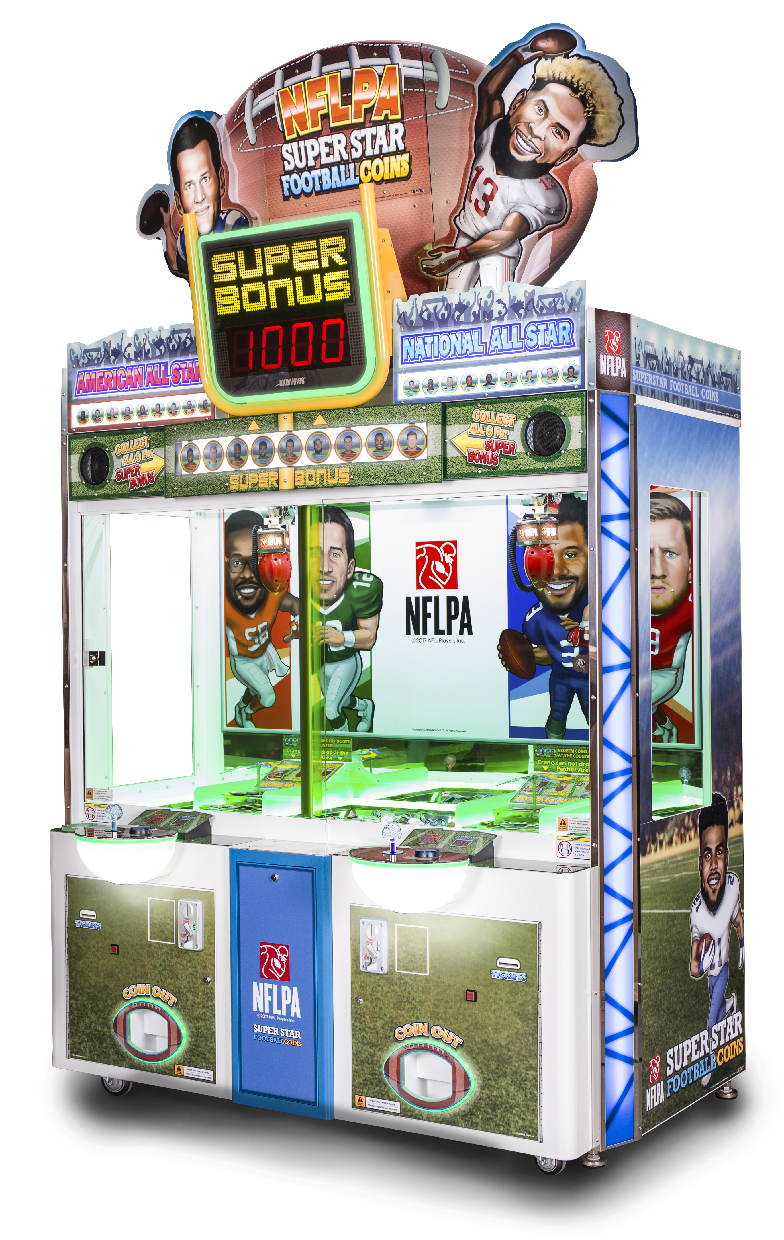 Nflpa Superstar fooball coins Pic Right