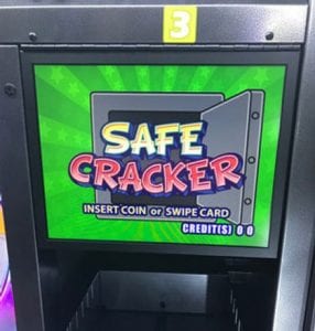 Safe Cracker prize merchandiser