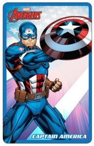 Captain America Card Front