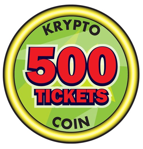 Ticket Man Coin 500 Krypto