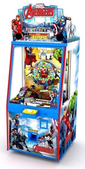 Avengers 1p Cabinet Straight Left Perspective