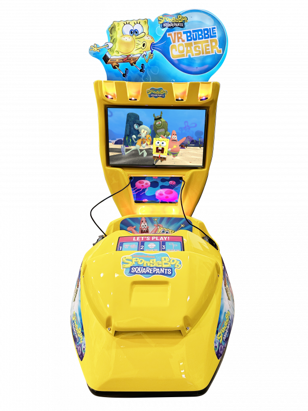 SpongeBob Bubble Coaster cabinet