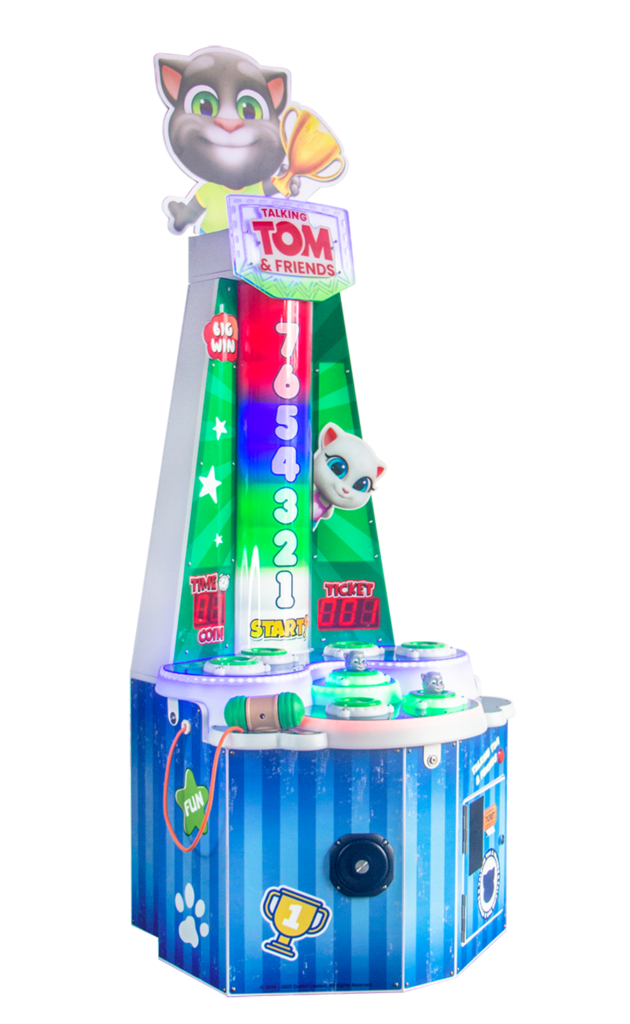Talking Tom whacker R-perspective Talking Tom whacker R-perspective